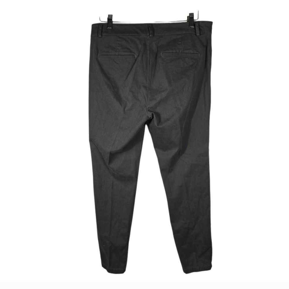 LOFT Women's Charcoal Green Chinos Pants Size 10